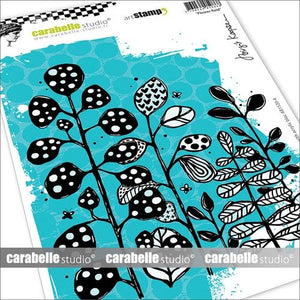 Carabelle Studio Cling Stamp Flower Field by Birgit Koopsen (SA50044)