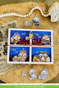 Lawn Fawn Lawn Cuts Custom Craft Dies - Trick or Treet Line Border (LF2448)