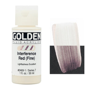 Golden Fluid Acrylics Interference Red (Fine) (2469-1)