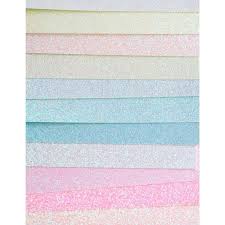 Memory Box 6x6 Shimmering Cardstock Delicate Pastel Glitter Pad (GP1001)