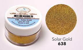 Elizabeth Craft Designs Silk Microfine Glitter Solar Gold (638)