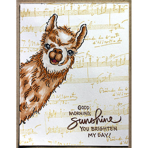 Stampendous Fran's Cling Rubber Stamps Music Notations (CRP350)