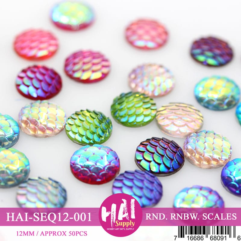 HAI Supply Gems Round Rainbow Scales (HAI-SEQ12-01)