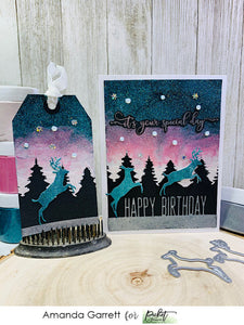 Picket Fence Studios Word Topper Die Happy Birthday (PFSD-179)