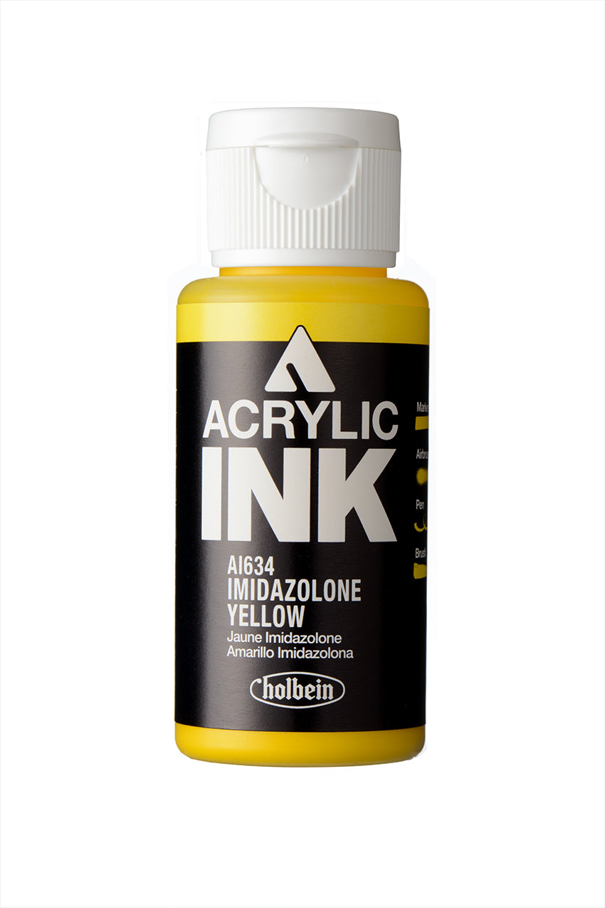 Holbein Paint Marker- Acrylic Ink- Imidazolone Yellow (AI634)