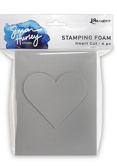 Simon Hurley Create Stamping Foam Heart Cut (HUA78449)