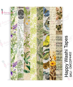 Dress My Craft Transfer Me Happy Washi Tapes (DMCDP4402)