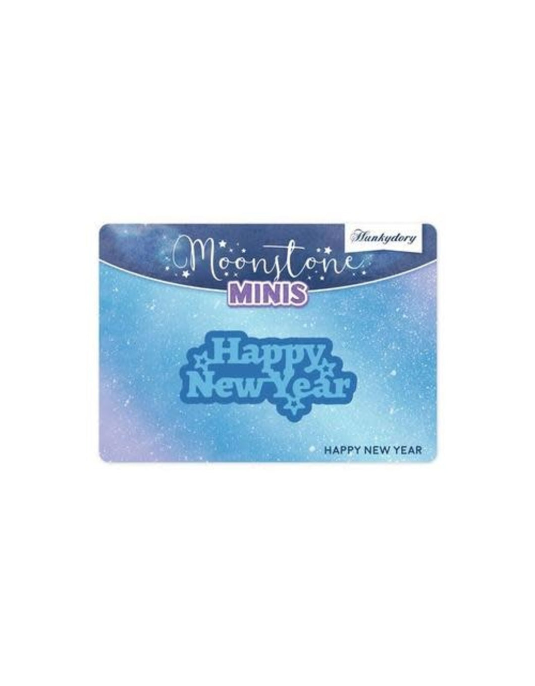 Hunkydory Moonstone Minis Die Happy New Year (MSTONE385)