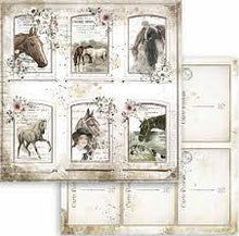 Load image into Gallery viewer, Stamperia Romantic Collection Horses 12x12 Paper Pack (SBBL90)
