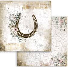 Stamperia Romantic Collection Horses 12x12 Paper Pack (SBBL90)