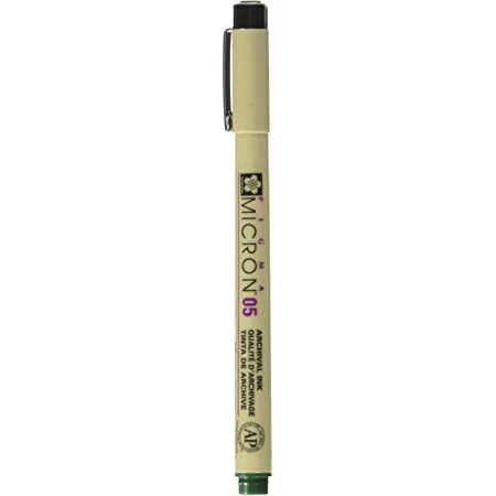 Sakura Pigma Micron Pen Size 05 0.45mm Hunter Green (XSDK05#230)