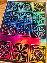 Load image into Gallery viewer, PRE-ORDER PaperArtsy Stencil Tiles Designed by Tracy Scott (PS211)
