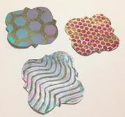 Load image into Gallery viewer, Gelli Arts Printing - Mini Printing Plantes - Diamond, Octagon &amp; Quatrefoil - (602573739655)
