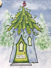 Load image into Gallery viewer, PaperArtsy Stencil Holly Cottage designed by Kay Carley (PS213)
