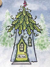 Load image into Gallery viewer, PaperArtsy Stencil Holly Cottage designed by Kay Carley (PS213)
