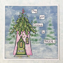 Load image into Gallery viewer, PaperArtsy Eclectica3 Stamp Set May Your Christmas be Magical designed by Kay Carley (EKC42)
