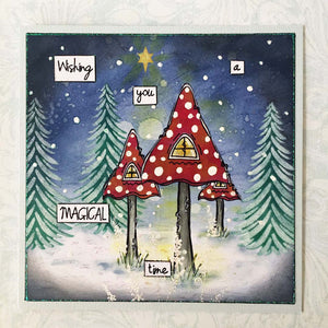 PaperArtsy Eclectica3 Stamp Set Magical Time by Kay Carley (EKC43)