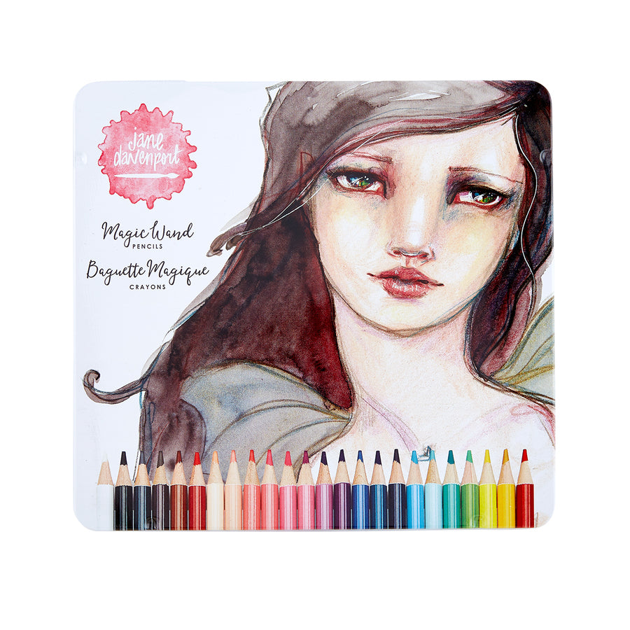 Magic Wand Colored Pencils ArtEssentials by Jane Davenport