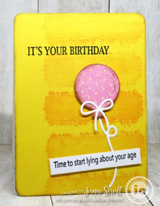 Impression Obsession Rubber Stamps Birthday Sayings (3241-MD)