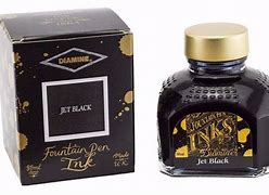 Diamine Fountain Pen Ink - 80 ml Jet Black