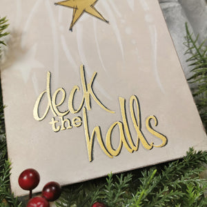 PaperArtsy Rubber Stamp Set Deck the Halls designed by Jo Firth-Young (JOFY107)