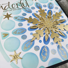 Load image into Gallery viewer, PaperArtsy Stencil Christmas Mandala designed by Jo Firth-Young (PS278)
