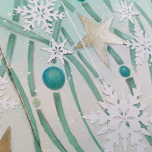 Load image into Gallery viewer, PaperArtsy Stencil Stars &amp; Garland designed by Jo Firth-Young (PS276)
