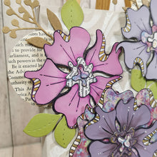 Load image into Gallery viewer, PaperArtsy Rubber Stamp Set Anemone designed by Jo Firth-Young (JOFY99)
