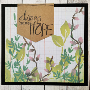 PaperArtsy Stencil Vines designed by Jo Firth-Young (PS232)