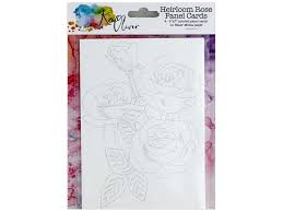 Ken Oliver Heirloom Rose Panel Card (KN04540)