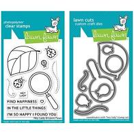 Lawn Fawn Photopolymer Clear Stamp & Die Set Hey Lady (LF2223/2224)