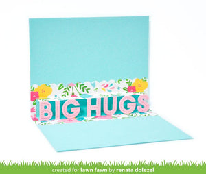 Lawn Fawn Lawn Cuts Custom Craft Dies - Pop-Up Big Hugs (LF2474)