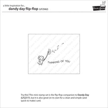 Load image into Gallery viewer, Lawn Fawn Photopolymer Clear Stamp &amp; Die Dandy Day Flip Flop (LF2563)
