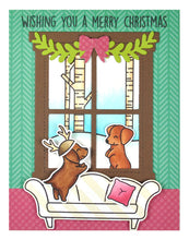 Load image into Gallery viewer, Lawn Fawn Custom Craft Die &amp; Stamp Set Window Scene Winter (LF2673)
