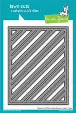 Load image into Gallery viewer, Lawn Fawn Custom Craft Dies Peppermint Stripes Backdrop (LF2705)
