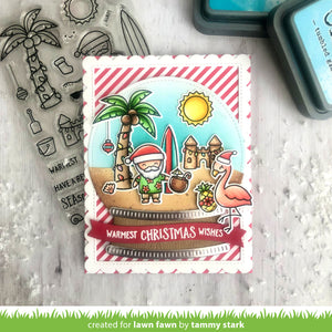 Lawn Fawn Stamp & Die Set Beachy Christmas (LF2946)