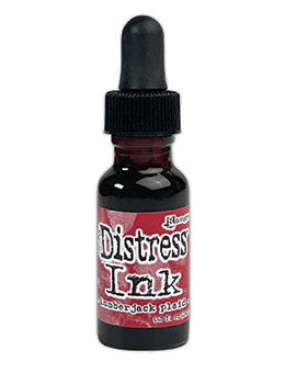 Tim Holtz Distress Ink Re-Inker Lumberjack Plaid (TXR82361)