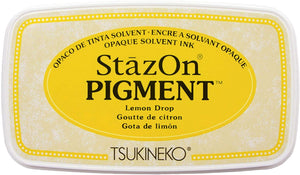 StazOn Pigment Ink Pad Lemon Drop (SZ-PIG-091)