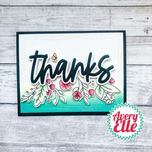 Avery Elle Photopolymer Clear Stamps Loads of Thanks (ST-20-45)