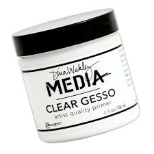 Dina Wakley Media Clear Gesso 4 oz. Jar (MDM46424)