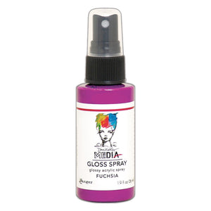 Dina Wakley Media Gloss Spray Fucshia (MDO68488)