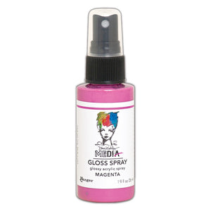 Dina Wakley Media Gloss Spray Magenta (MDO68518)