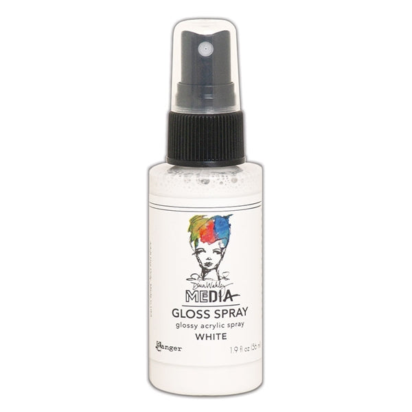 Dina Wakley Media Gloss Spray White (MDO68570)