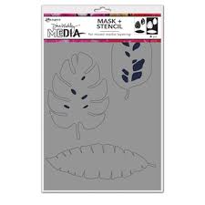 Dina Wakley Media Tropical Masks  (MDS74595)