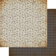 Authentique - 12" x 12" Scrapbook Paper - Masquerade Collection - Masquerade Five (MQR005)