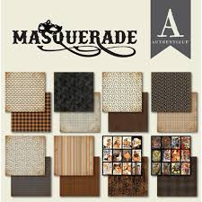 Authentique - 6x6 Paper Pad - Masquerade Collection (MQR010)