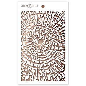 Ciao Bella Paper Stencil Cross Section (MS048)