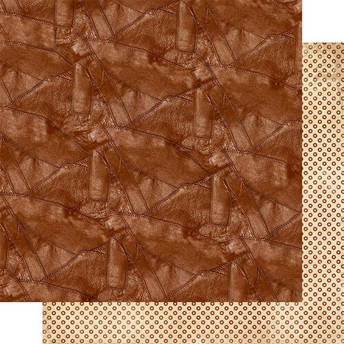 Authentique Mister Collection 12x12 Scrapbook Paper Mister Three (MIS003)