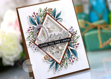 Load image into Gallery viewer, Taylored Expressions Stamp &amp; Die Set Diamond Botanical (TE1531)
