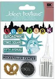 Jolee's Boutique Dimensional Stickers New York (50-20443)